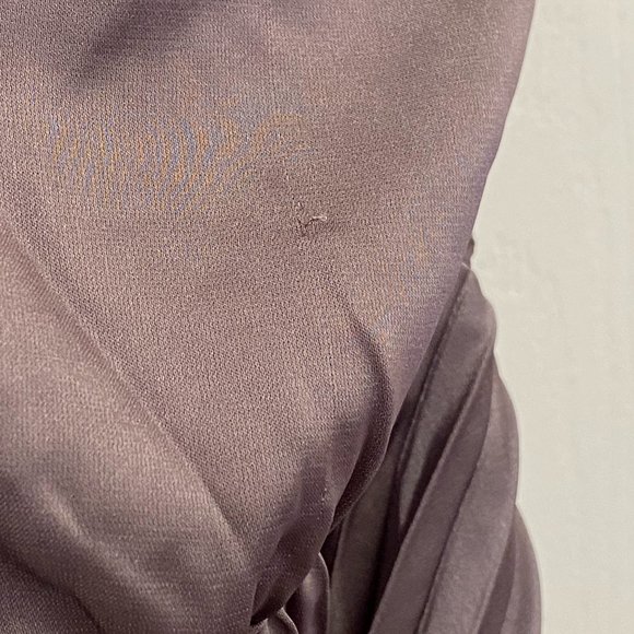 Banana Republic Pleated Cross-back Cami, Dusty Amethyst size M - Picture 7 of 7